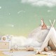 Mural infantil FDC Kikki Belle & Oliver Robins Fox on the Moon BR 4042 M