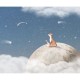 Mural infantil FDC Kikki Belle & Oliver Robins Fox on the Moon BR 4041 M