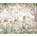 Kikki Belle & Oliver Robins BR 4035 M Mural FDC