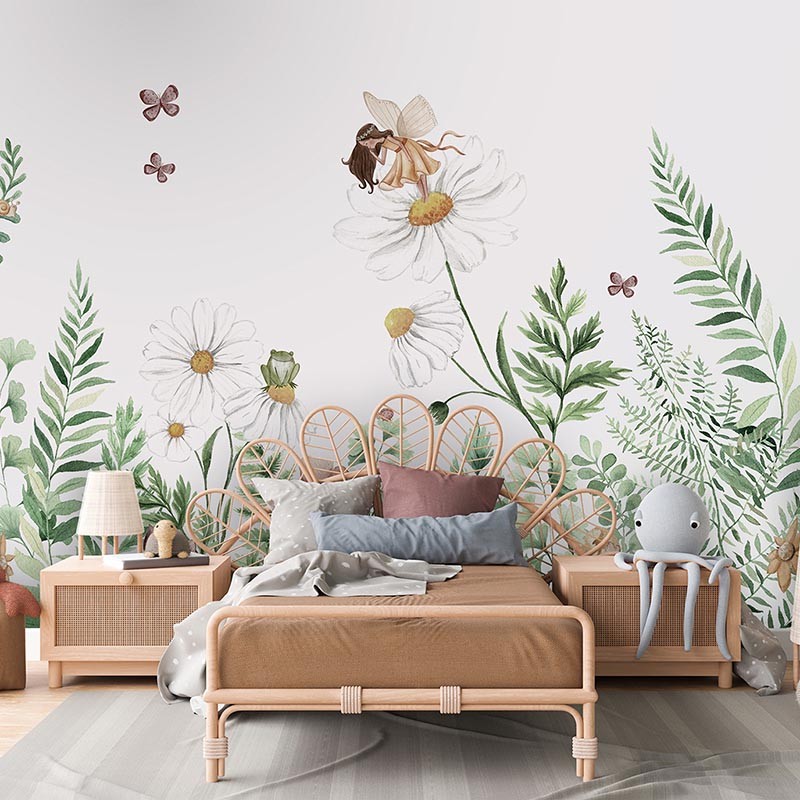 Mural infantil FDC Kikki Belle & Oliver Robins Fairy Garden BR 4029 M
