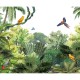 Mural infantil FDC Kikki Belle & Oliver Robins Canopy Jungle BR 4017 M