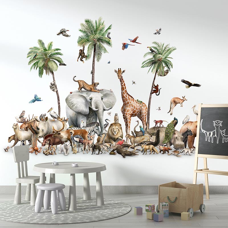 Mural infantil FDC Kikki Belle & Oliver Robins Beautiful Biodiversity BR 4012 M
