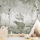 Mural infantil FDC Kikki Belle & Oliver Robins Bear King BR 4010 M
