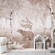 Mural infantil FDC Kikki Belle & Oliver Robins Bear King BR 4009 M