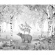 Mural infantil FDC Kikki Belle & Oliver Robins Bear King BR 4008 M