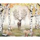 Mural infantil FDC Kikki Belle & Oliver Robins Amazing Antlers BR 4000 M
