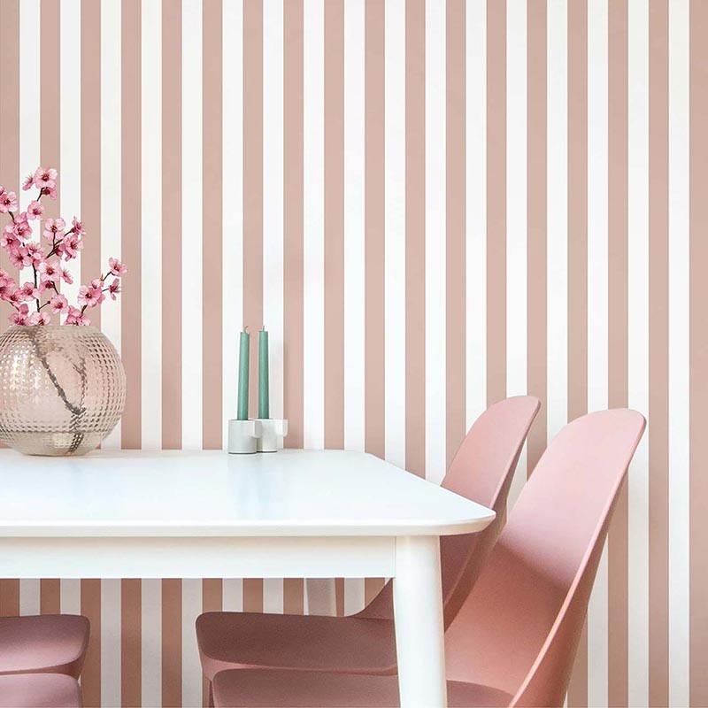 Papel Pintado Top Stripes 38454 de Unipaper
