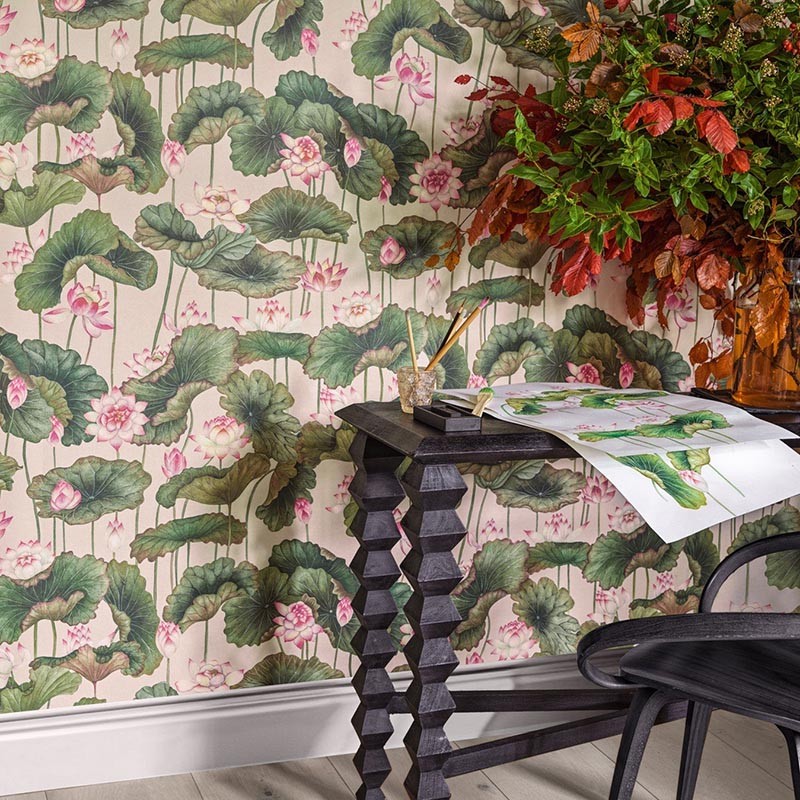 Papel pintado Cole & Son Shinrin Yoku Lily Lotus 126-9031
