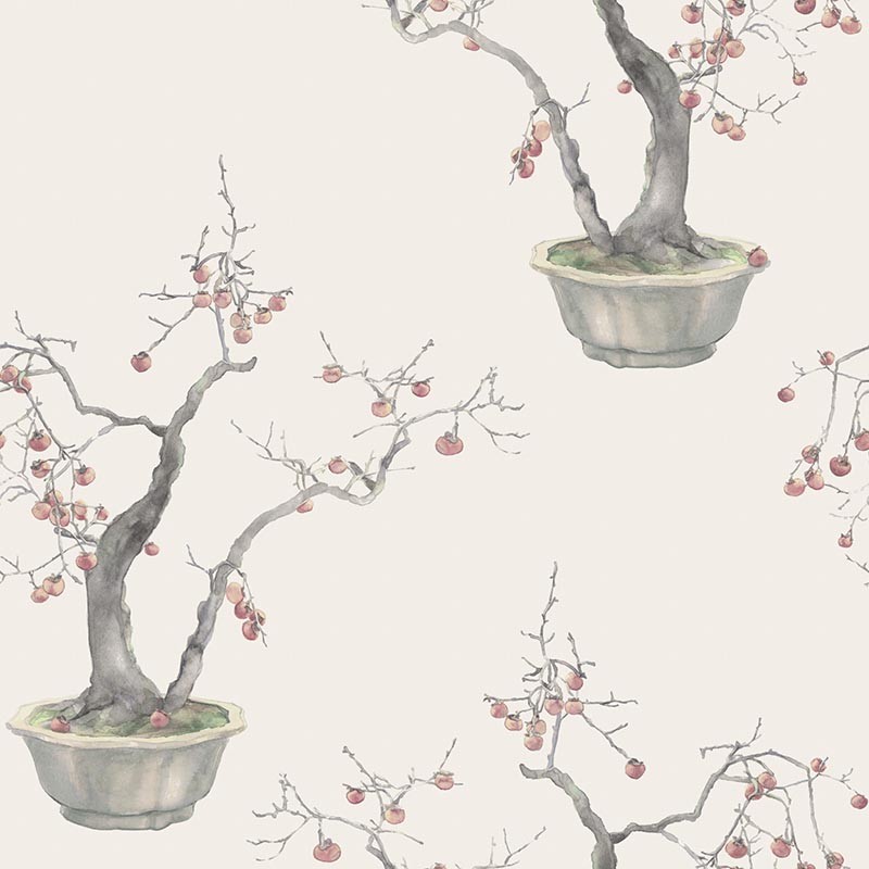Papel pintado Cole & Son Shinrin Yoku Kaki Persimmon 126-2004