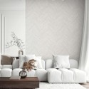 Shades of White WS70211 Papel pintado Wallquest