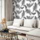Papel pintado Wallquest Paper & Ink Shades of White WS70800