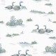 Papel Coordonné Ybarra & Serret Cotswolds Mallard-Duck Aqua YSP0537