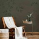 Mural Coordonne Central Saint Martins Rest Time Leaves reflection A00940