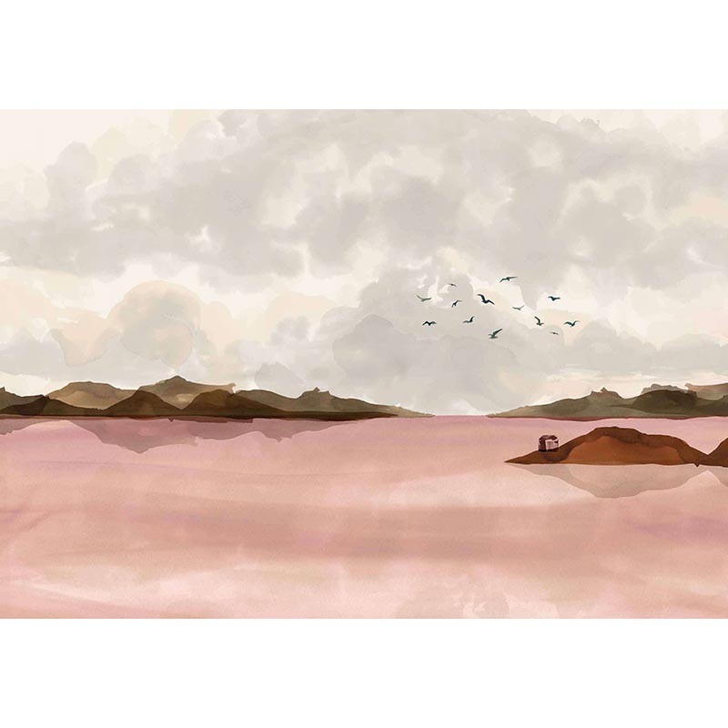 Mural Coordonne Central Saint Martins Rest Time Dungeness View A00932