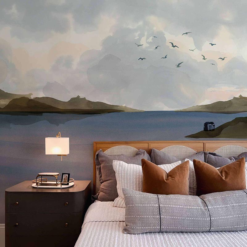 Mural Coordonne Central Saint Martins Rest Time Dungeness View A00931