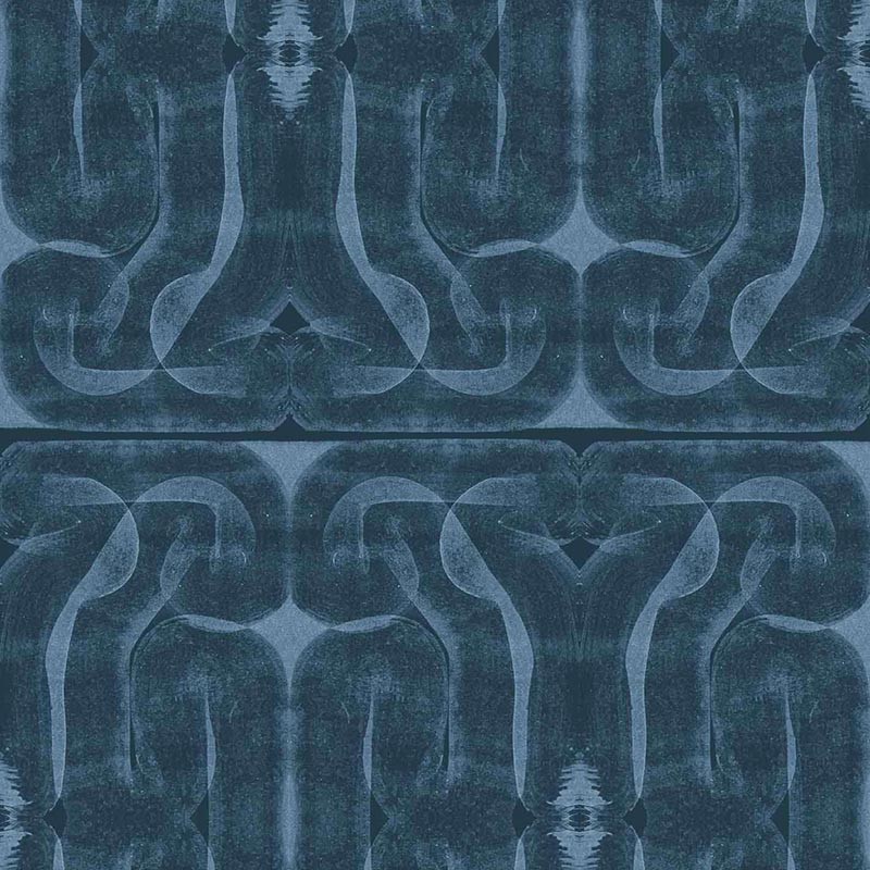 Papel pintado Coordonné Rest Time Infinity Strokes Cobalt A00919_N