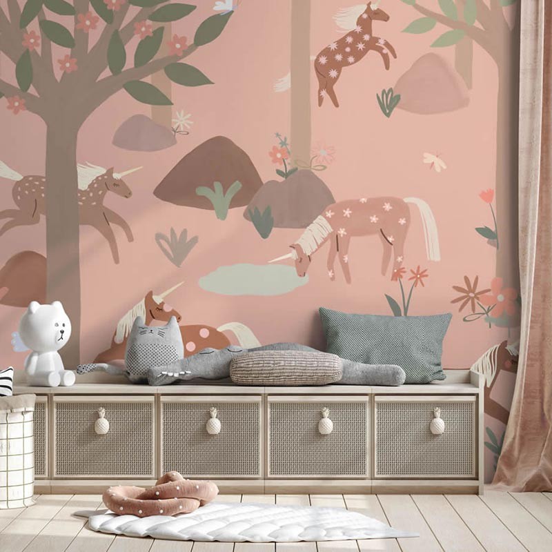 Mural Infantil Saint Honoré Grandeco DayDreamers Unicorn 1601-RB351
