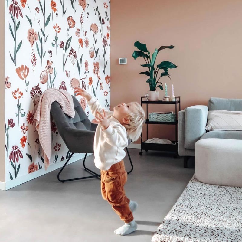Mural Infantil Saint Honoré Grandeco DayDreamers Ray of Flower 1601-RB266