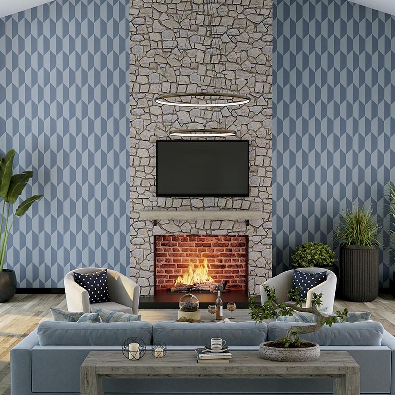 Papel Pintado Wallquest Geometry Lemuria GM30702