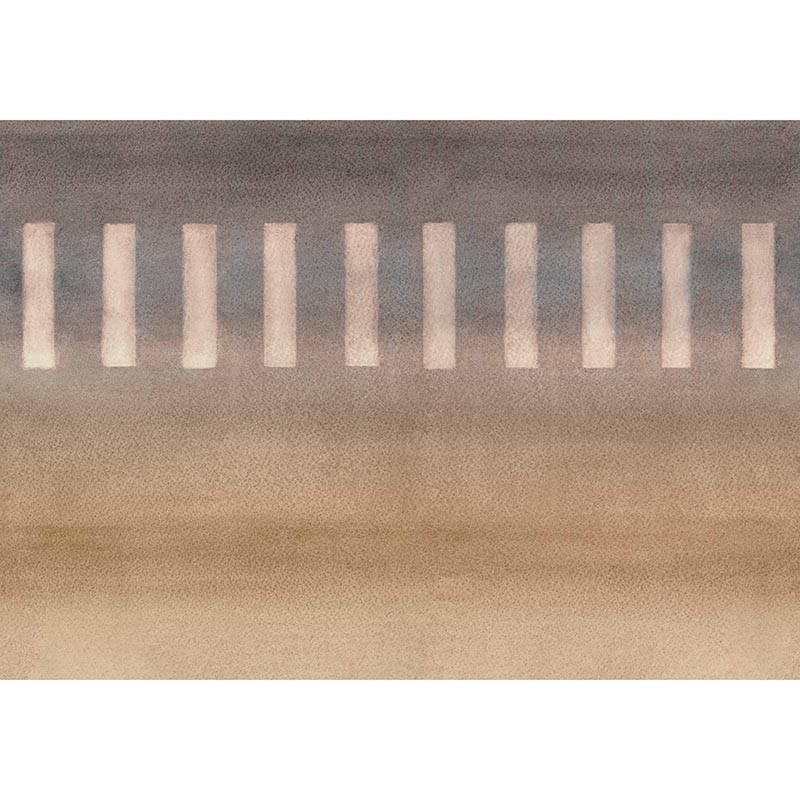 Mural Coordonne Shibori Taki Cloud B00951