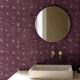 Papel pintado Coordonne Shibori Kanoko Prune B00906_V