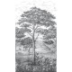 Mural Saint Honoré One Roll One Motif 2 Etch Trees 1861-A56702