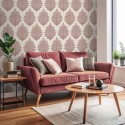 Goya Palm Damask 3853-4 Papel pintado Unipaper