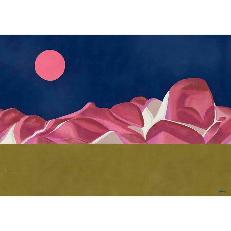 Mural Coordonne Coco Dávez Colortherapills Escapada Cobalt C00152
