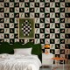 Papel Coordonné Coco Dávez Colortherapills Like a Bird Noir C00133_V