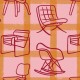 Papel Coordonné Coco Dávez Colortherapills Icónicos Pink C00122_V