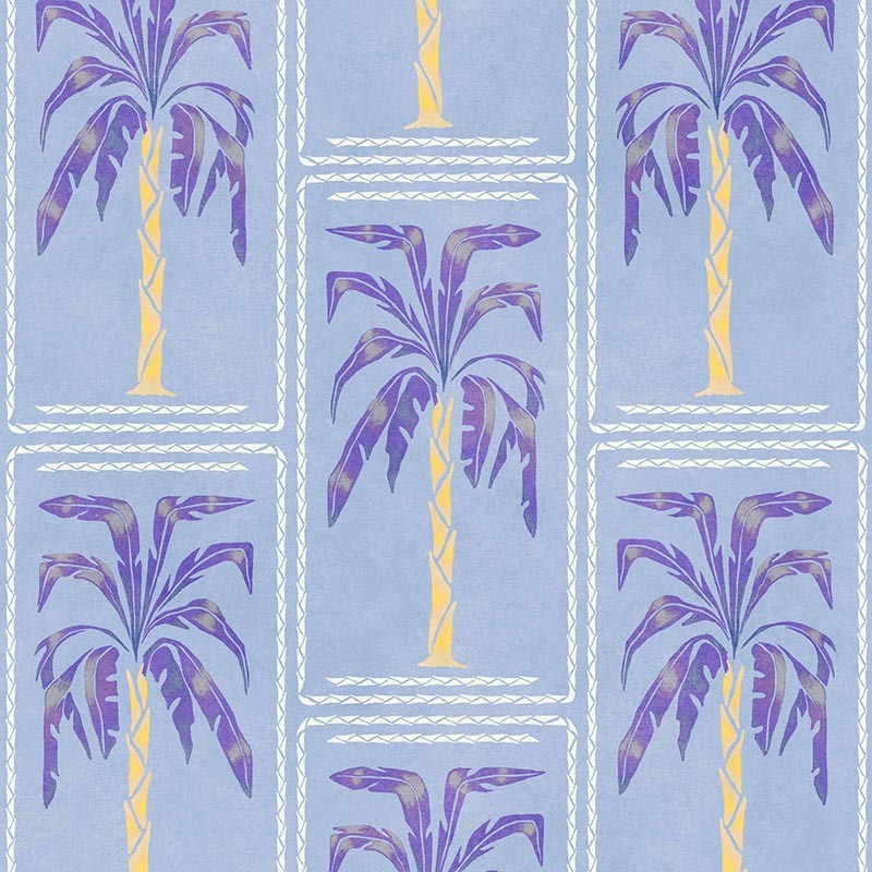 Papel Coordonné Coco Dávez Colortherapills Veraneo Blue C00117_V