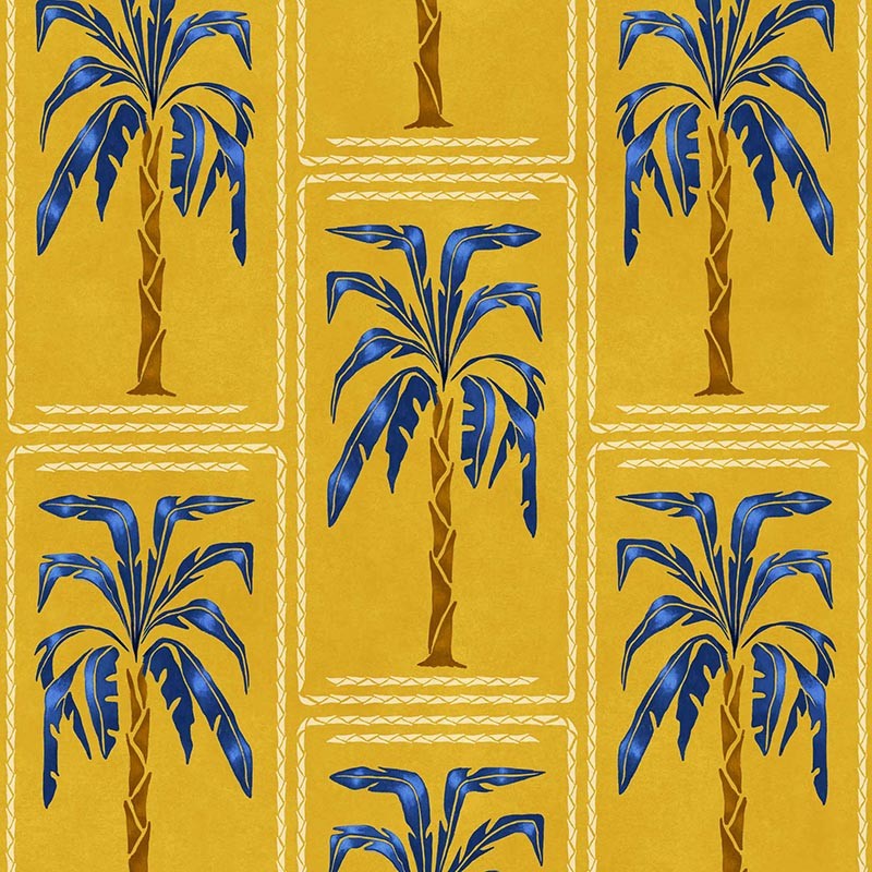 Papel Coordonné Coco Dávez Colortherapills Veraneo Golden C00115_V