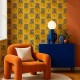 Papel Coordonné Coco Dávez Colortherapills Veraneo Golden C00115_V