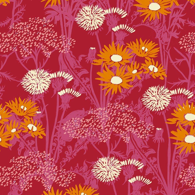 Papel Coordonné Coco Dávez Colortherapills Picnic Pink C00105_N