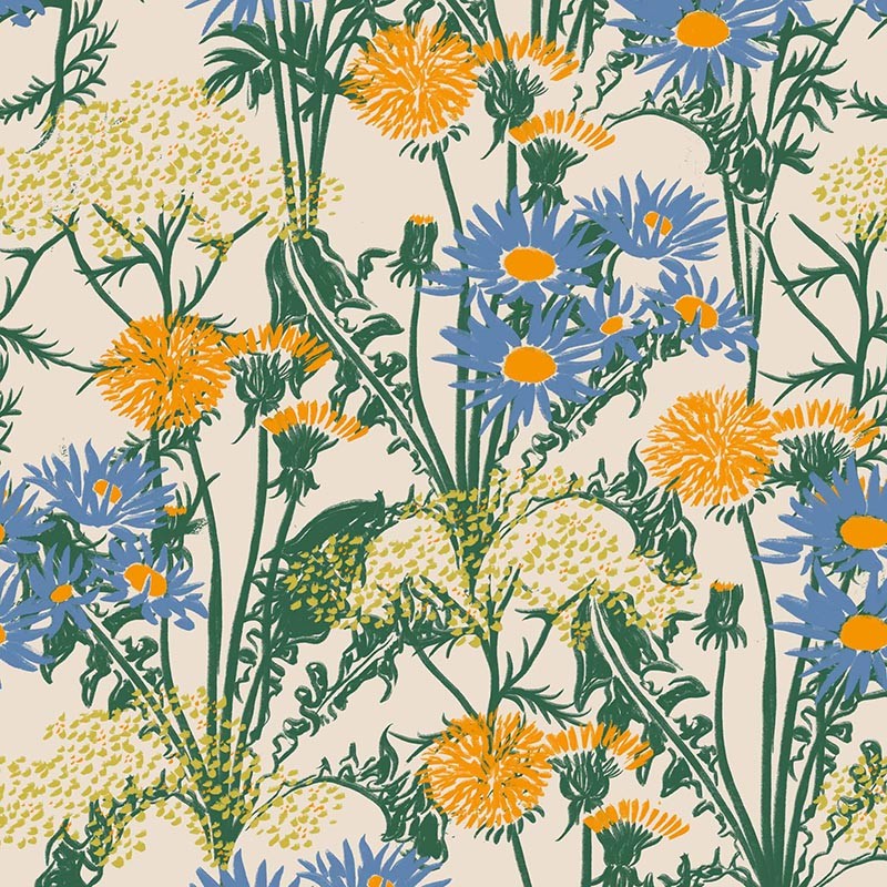 Papel Coordonné Coco Dávez Colortherapills Picnic Kumquat C00102_V