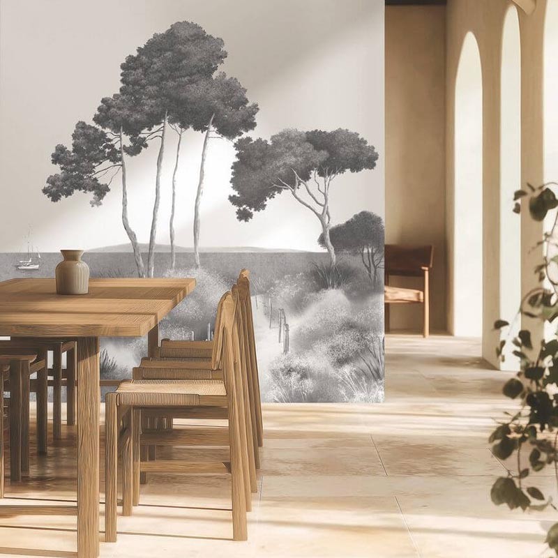 Mural Caselio Moonlight III Ocean Seaside MNL3107270907