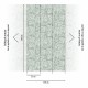 Mural Living Walls CosmoLiving by Cosmopolitan Palma 79145-6