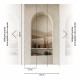 Mural Living Walls CosmoLiving by Cosmopolitan Clay Mirage 79144-6