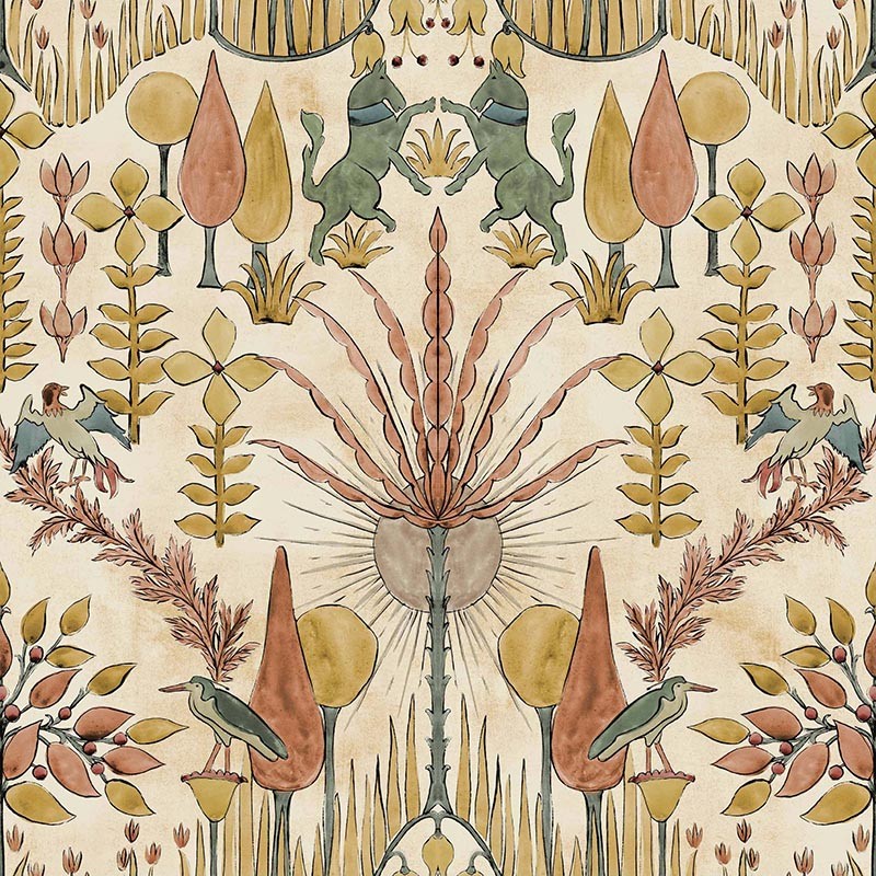 Papel pintado Coordonne Berber Oasis Villa Sand B00436_V