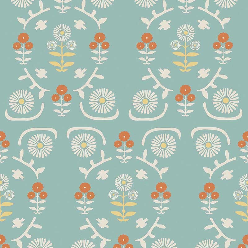 Nordic Folk 5821 Papel pintado Boras