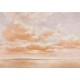 Mural Coordonne Damaskus Cumulus Clouds Peach D00157_N