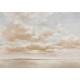 Mural Coordonne Damaskus Cumulus Clouds Peach D00156_N