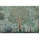 Mural Coordonne Damaskus Varanasi Tree Sapphire D00153_N
