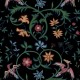 Papel pintado Coordonne Damaskus Antwerp Onyx D00144_N