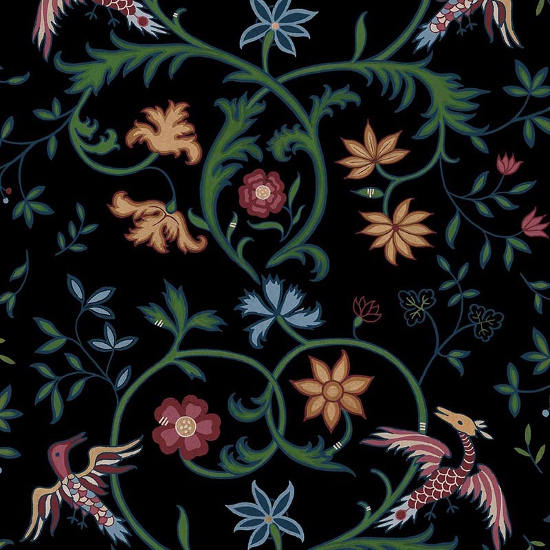 Papel pintado Coordonne Damaskus Antwerp Onyx D00144_N