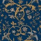 Papel pintado Coordonne Damaskus Antwerp Sapphire D00142_V