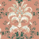 Damaskus French Damask Peach D00138_V Papel  Coordonné