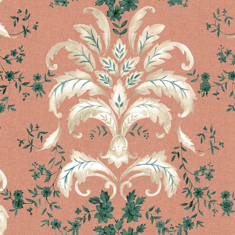 Papel pintado Coordonne Damaskus French Damask Peach D00138_N