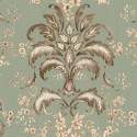 Damaskus French Damask Sage D00136_N Papel  Coordonné