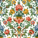 Damaskus Aranjuez Damask Coral D00132_V Papel  Coordonné